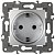 Розетка ЭРА Elegance 2P E Schuko со шторками 16A 250V 14-2102-03 Б0034274