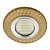 Встраиваемый светильник Fametto Luciole DLS-L144 Gu5.3 Glassy/Gold