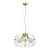 Подвесная люстра Lumina Deco Globo LDP 6018-400 PR+F.GD